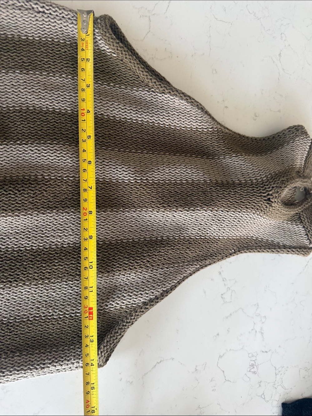 NICHOLAS Taupe Knit Twist Halter Top - Picture 3 of 5